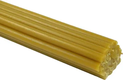 Produktbild von 2x 195g (ca. 10 Stück) Bienenwachs Kerzen Nr. 20  36265