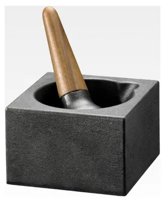 Produktbild von Mörser aus Gusseisen, Schwarz, 12 cm