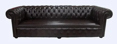 Obrázek produktu pro Chesterfield 4 Sitzer Polster Couch Antik Stil Leder Sofa Couchen