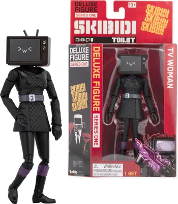 Immagine prodotto di SKIBIDI Toilet Deluxe Figure Donna TV da collezione