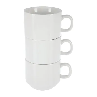 Zdjęcie produktu dla Zestaw filiżanek do herbaty Olympia CB467, 200 ml, 11 sztuk, porcelana