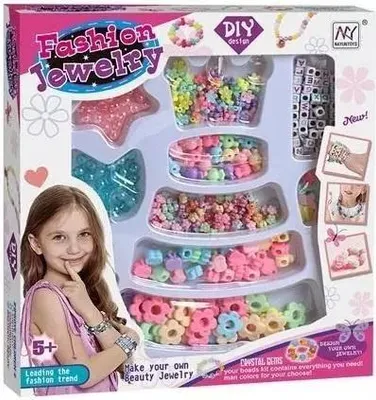 Zdjęcie produktu dla Zestaw koralików do robienia biżuterii