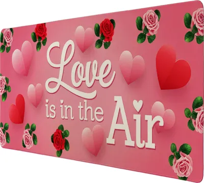 Produktbild von Love is in the Air Schreibtischunterlage 89x40cm XXL Mauspad