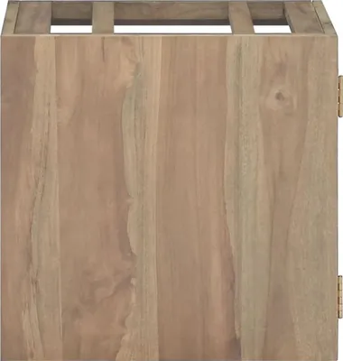 Produktbild von vidaXL Wand-Badschrank 46x25,5x40 cm Massivholz Teak