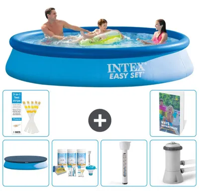 Immagine prodotto di Piscina Easy Set rotonda - 366x76 cm - 7 pezzi  S52