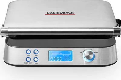 Produktbild von Gastroback ADVANCED CONTROL 2 Waffel(n) Schwarz