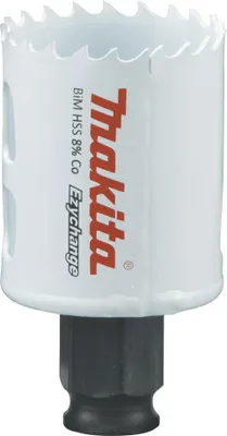 Zdjęcie produktu dla Makita E-03903, Pojedyńczy, Wiertarka, Stal, Aluminium, Plastik, Drewno, Stal nierdzewna, Biały, Bimetaliczny, 4,4 cm