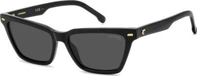 Produktbild von Carrera CARRERA 3083/S BLACK/GREY 55/16/145 Damenbrillen Sonnenbrillen