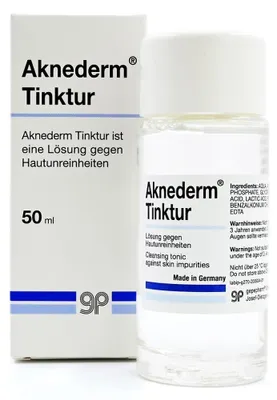 Image de Aknederm Teinture contre les impuretés de la peau, solution de 50 ml