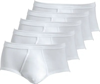Produktbild von 5er Pack Herren Slip mit Eingriff Baumwolle von der Marke Schöller 8