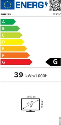 Produktbild von Philips 325E1C