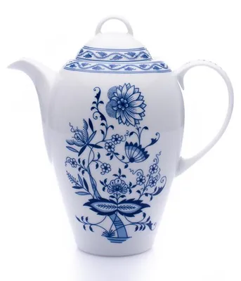 Produktbild von Saphyr, Kaffeekanne, Zwiebeltopf, 1,2 l, tschechisches Porzellan, Thun 1794