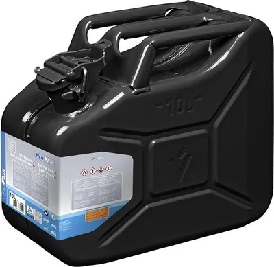 Obrázek produktu pro Kanystr 10L kovově černý schválený UN &