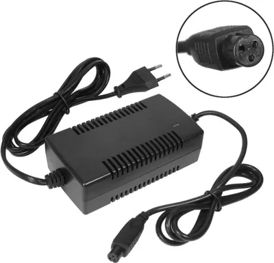 Produktbild von Trade-Shop Ladegerät Ladekabel 42V 2A für 36V Akkus E-Bike Elektrofahrrad Pedelec Elektro Fahrrad Roller