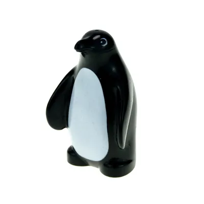 Produktbild von 1x Lego Duplo Tier Pinguin schwarz weiß Aqua Zoo Zirkus Antarktis Eis x932px1