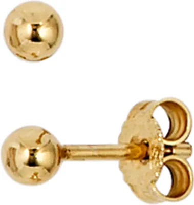 Produktbild von Ohrstecker 333 Gold Gelbgold Ohrringe Kugelohrstecker