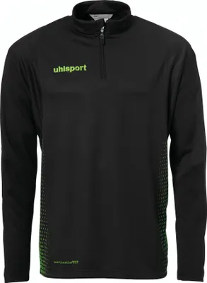 Produktbild von Uhlsport SCORE 1/4 ZIP TOP 116 schwarz/fluo grün