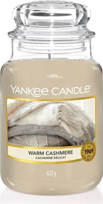 Produktbild von 'YANKEE CANDLE Warm Cashmere', Large Jar (623g)