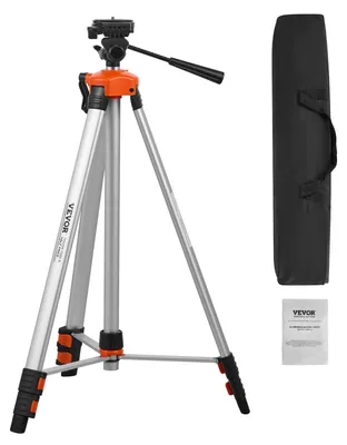 Produktbild von VEVOR Baustativ für Laser & Nivelliergeräte, 1/4 x 20 Gewindehalterung, höhenverst