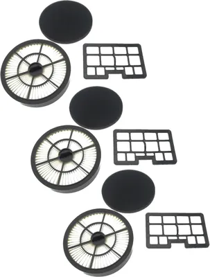 Produktbild von vhbw 3x Abluft-Filter, 3x Kombi-HEPA+Schaum-Filter kompatibel mit Singer SVCT 4020 Staubsauger