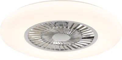 Produktbild von Globo Lighting Deckenventilator Kunststoff weiß matt, LED