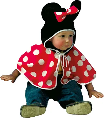 Produktbild von Mini Mausi Umhang Kinderkostüm