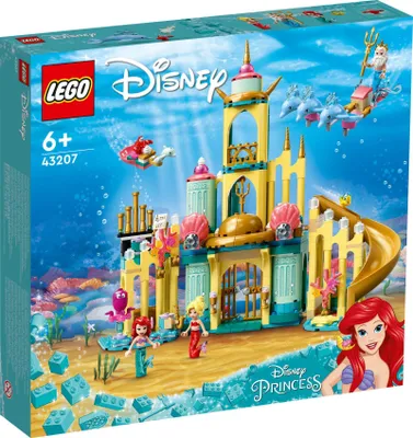Produktbild von LEGO 43207 Disney Arielles Unterwasserschloss mit Mini-Puppe