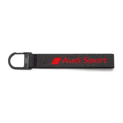 Produktbild von Original Audi Sport Schlüsselanhänger Schlaufe, schwarz