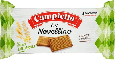 Produktbild von Campiello Novellino Integrali Vollkorn Kekse 350g Kuchen Butterkeks