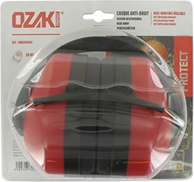 Image de Casque anti-bruit 26 dB professionnel OZAKI PREMIUM avec monture réglable