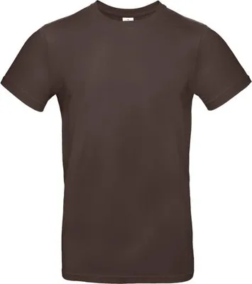 Obrázek produktu pro Pánské tričko s krátkým rukávem - B&C #E190 - brown - velikost 3XL