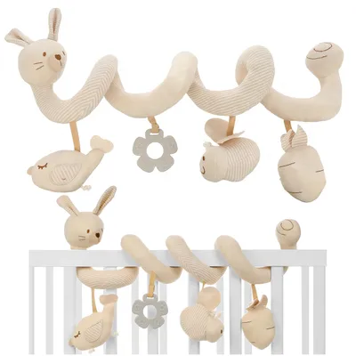 Produktbild von Baby Spirale Kinderwagenkette Bett-Mobile, Rassel & Beißring