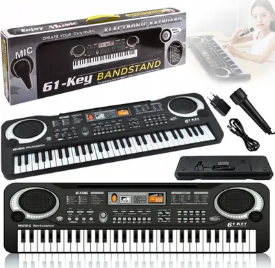 Produktbild von Klávesnice Klavír Varhany Varhany Elektronický Klavír Pro Děti + Mikrofon