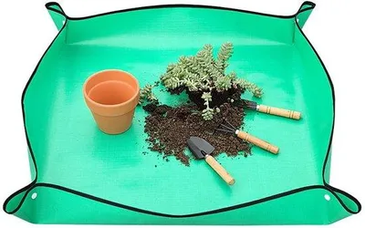 Zdjęcie produktu dla Wodoodporna, składana mata do ogrodu, idealna do uprawy roślin - 100 x 75 cm