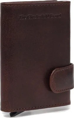 Zdjęcie produktu dla The Chesterfield Brand Antique Buff Crumbled RFID Safe Leder Kartenetui Portland 01 brązowy