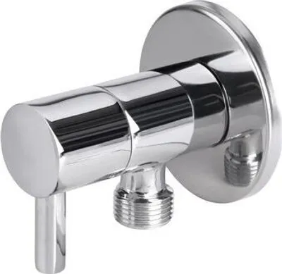 Produktbild von Opera 83062 Keramik-Eckventil mit Metallhebel, Waschmaschine, 1/2"-3/4"