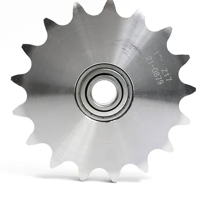 Image de Pignon 16B-1, Z=17, avec roulement Ozdowski – P : 25,4 mm (1″)