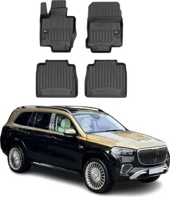 Immagine prodotto di 2020-2024 Mercedes GLS X167 Tappetini TPE Nero 4 pz