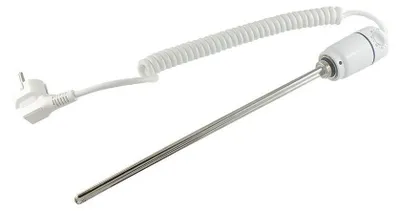 Heizpatrone 900W, elektronischer Thermostat, 230V, 405 mm, weiß