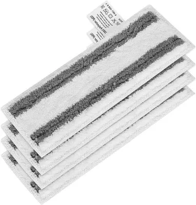 Produktbild von Staubtuchbügel für Dampfreiniger - Geeignet für Easyfix SC2 SC3 SC4 SC5 - 4 Stück Grau Streifen