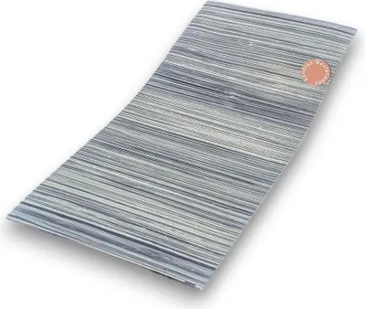 Produktbild von Sandras-Bastelladen - Handbemalt Schraffur - Kerzen Verzierwachsplatte - 200 x 100 x 0,5mm Zartflieder