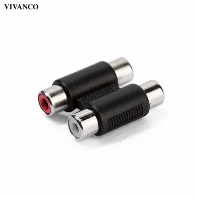 Produktbild von ViVanco™46102, 2 x RCA, 2 x RCA, Schwarz
