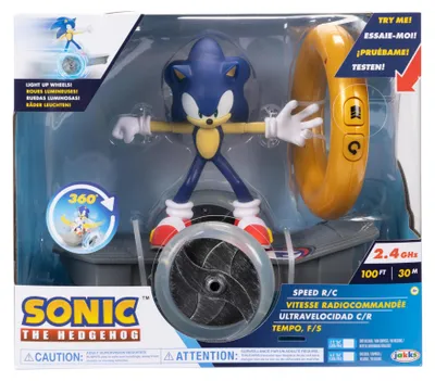 Zdjęcie produktu dla Sonic the Hedgehog Speed RC Vehicle, Samolot, 1:5, 4 lat(a), 535,24 g