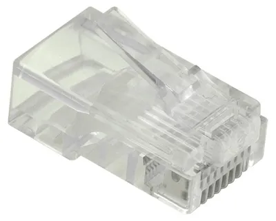Produktbild von VALUE RJ-45 Modular Plug ungeschirmt, Cat.5e (Class D), 10 Stck