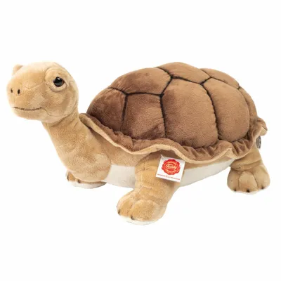 Produktbild von Teddy Hermann Riesenschildkröte, Kuscheltier, Stofftier, Plüschtier, Meerestier, Schildkröte, Plüsch, Braun, 50 cm, 901556