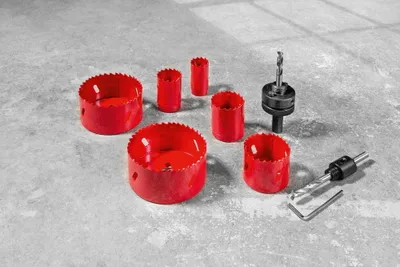 Produktbild von Kraft Werkzeuge Bi-Metall Lochsägen-Set 10tlg.