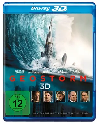 Produktbild von Blu-ray  3D Geostorm - Erscheinungsdatum 12.04.18