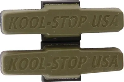 Produktbild von KOOL STOP Bremsschuh Für hydraulische Bremsen, SB-verpackt Passend für Magura HS11/HS22/HS24/HS33 , Paar grün, für Keramikfelgen