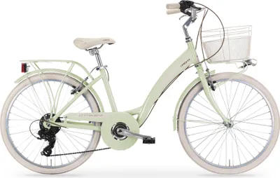 Produktbild von MBM Mädchenfahrrad Primavera 24 Zoll, hellgrün