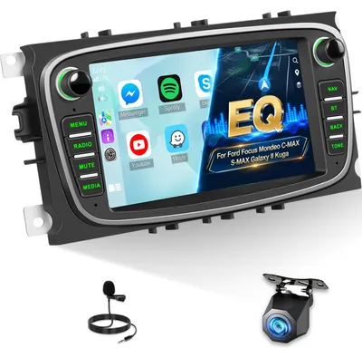 Immagine prodotto di Autoradio da 7 pollici con CarPlay e Android Auto wireless